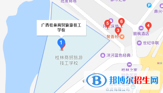 廣西桂林商貿旅游技工學校地址在哪里