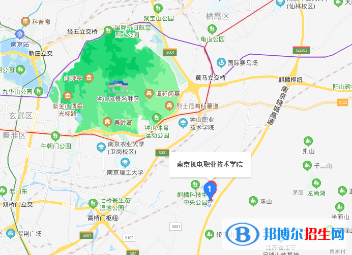 南京機(jī)電職業(yè)技術(shù)學(xué)院地址在哪里