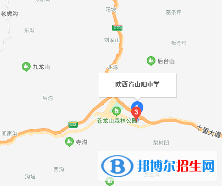  商洛山陽(yáng)中學(xué)地址在哪里
