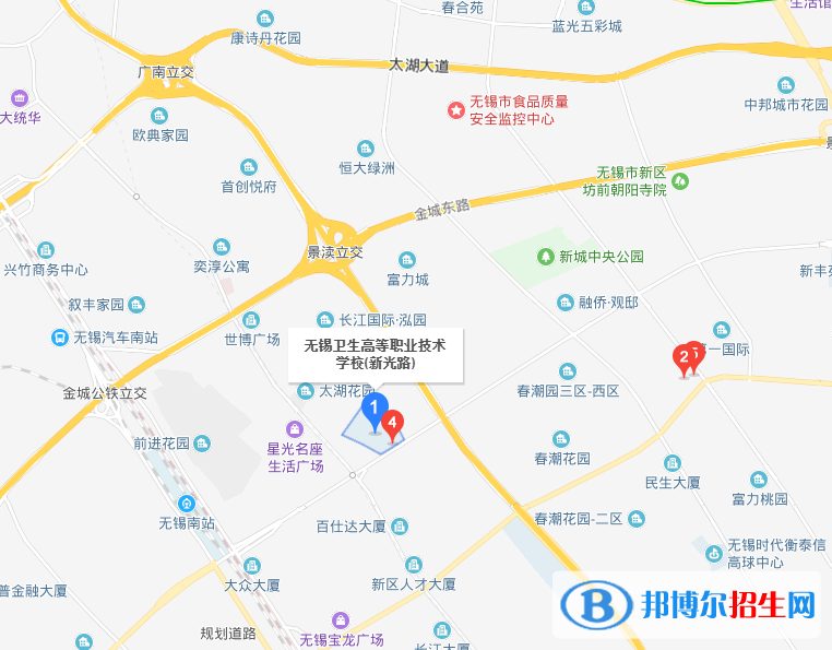 無錫衛(wèi)生高等職業(yè)技術(shù)學校地址在哪里