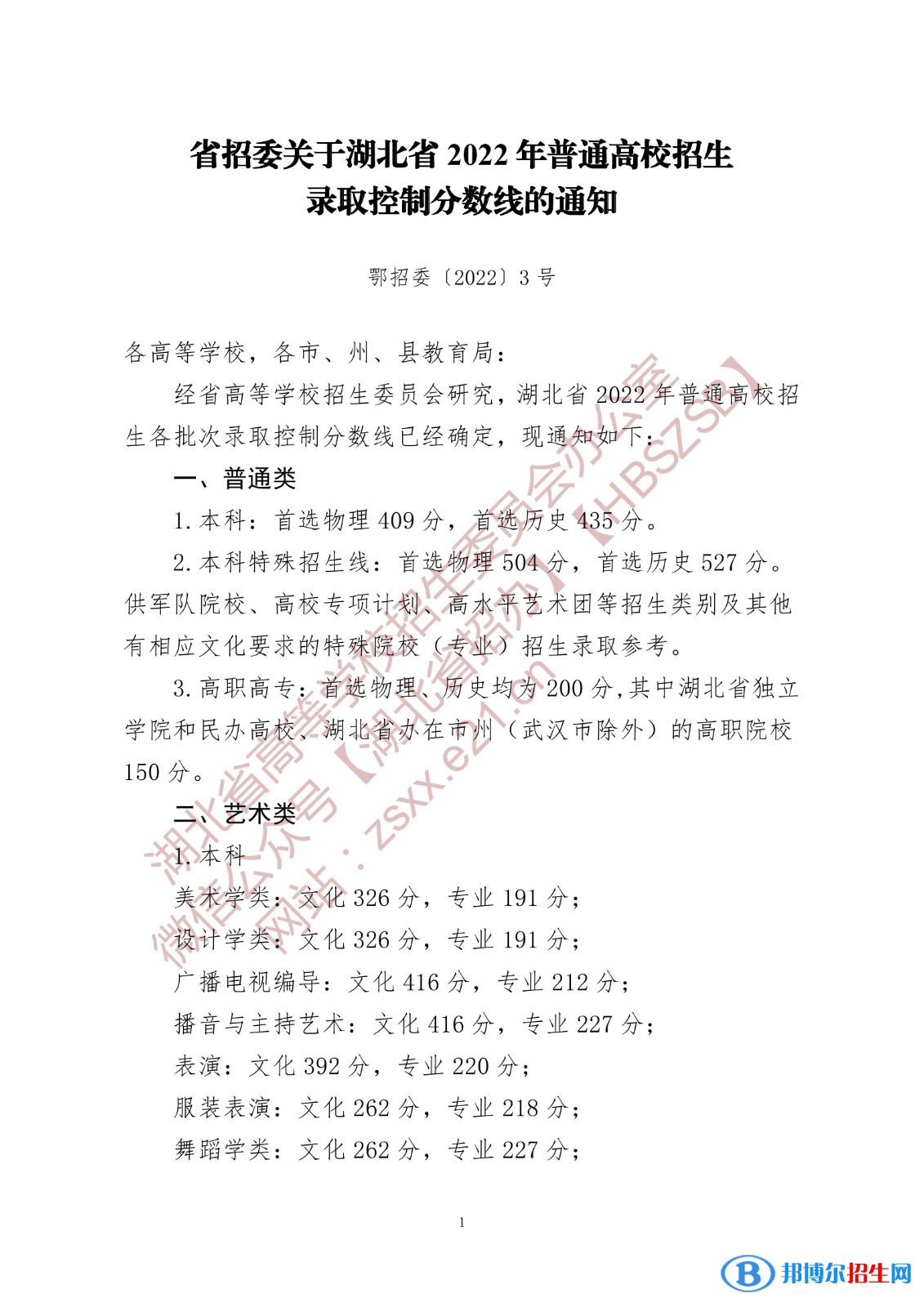 2022湖北高考分數(shù)線一覽表（本科、?？疲? title=