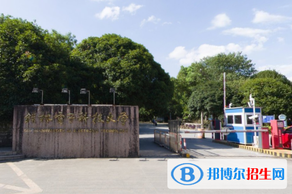 桂林電子科技大學學校代碼是10595(學校代碼)