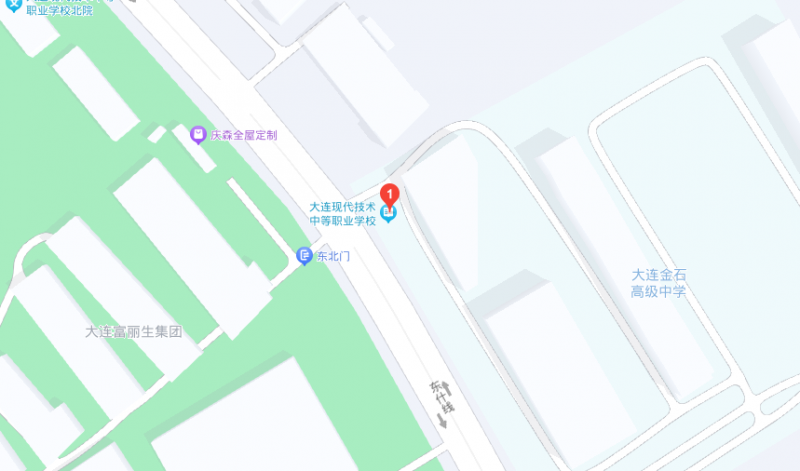 大連現(xiàn)代技術(shù)中等職業(yè)學(xué)校地址，乘車路線