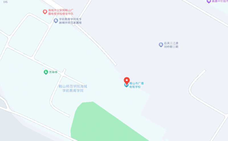 鞍山市廣播電視學(xué)校地址，乘車(chē)路線