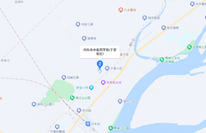 丹東市中醫(yī)藥學(xué)校地址，乘車路線
