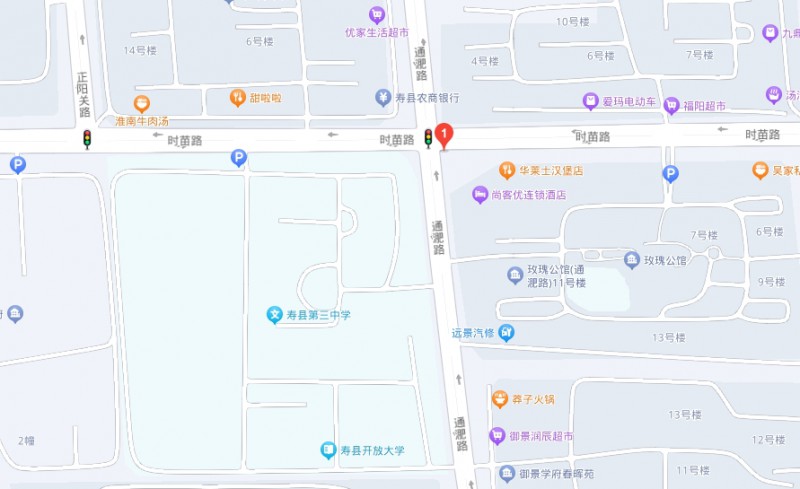 壽縣財(cái)經(jīng)中等專(zhuān)業(yè)學(xué)校地址，乘車(chē)路線