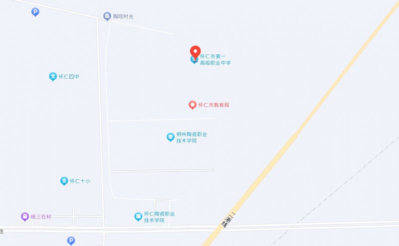 懷仁縣第一高級職業(yè)中學(xué)地址，乘車路線