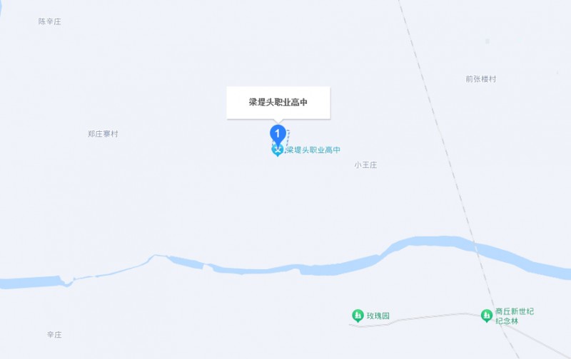 曹縣梁堤頭職業(yè)中等專業(yè)學(xué)校地址，乘車路線