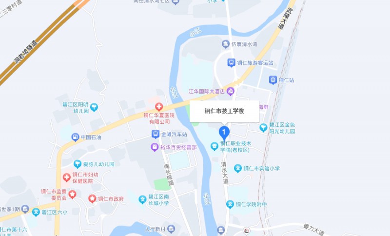 銅仁市技工學(xué)校地址，乘車路線