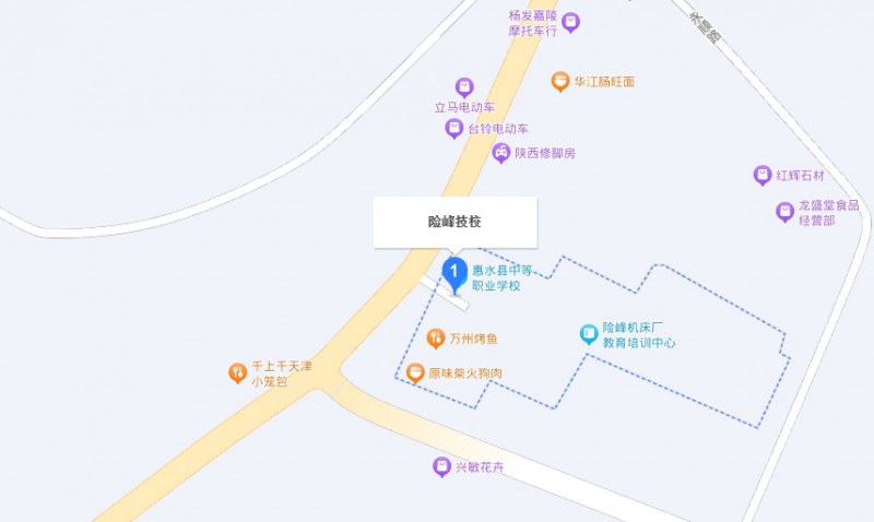 險峰機床廠技校地址，乘車路線