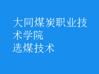 選煤技術(shù)