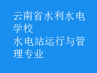 水電站運行與管理專業(yè)