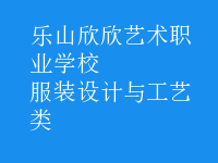 服裝設(shè)計(jì)與工藝類(lèi)